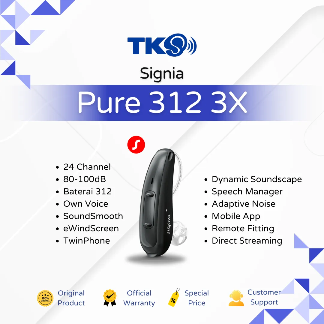 Signia Pure 312 3X
