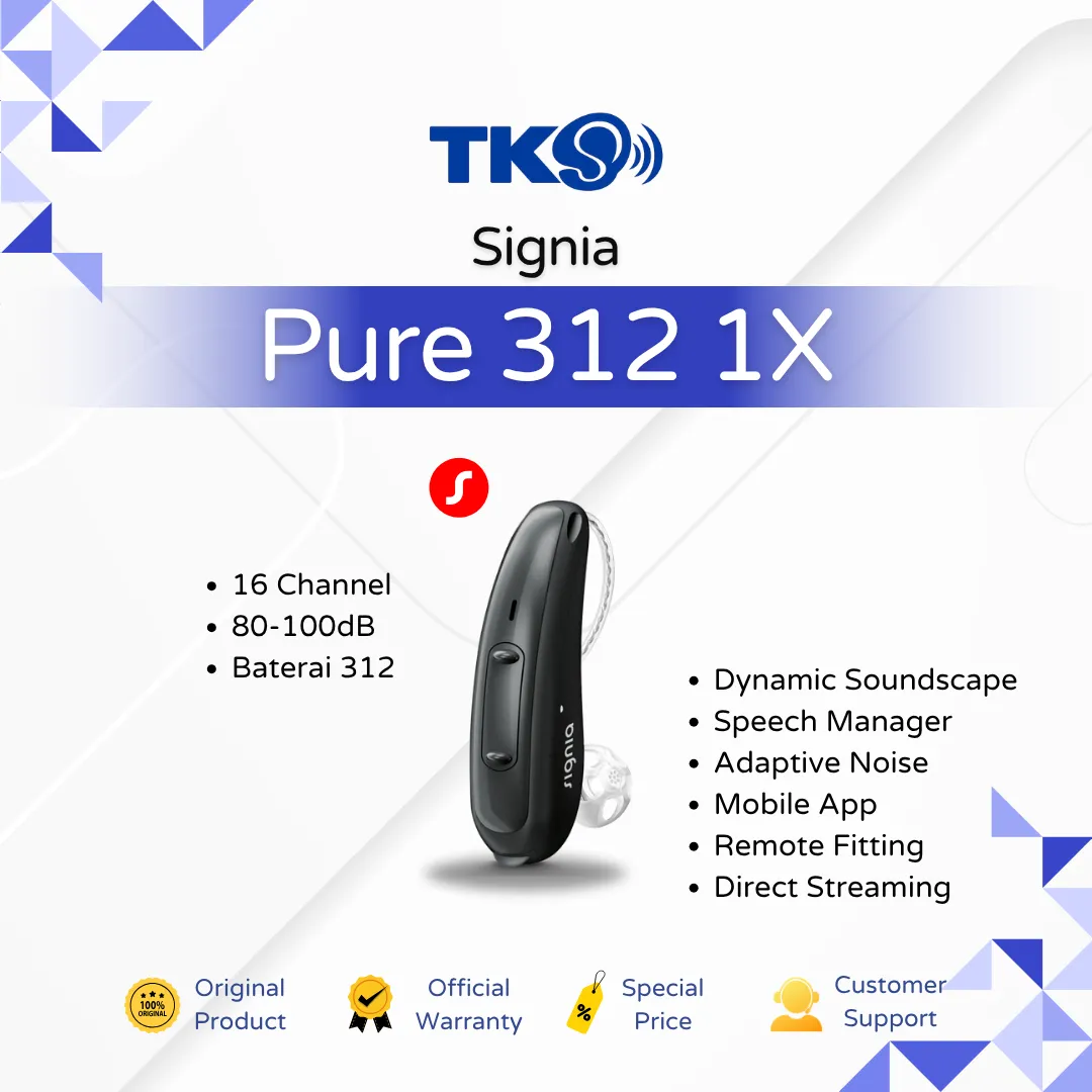 Signia Pure 312 1X